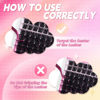 Picture of FADLASH Cluster Lashes D Curl Wispy Individual Lashes DIY Eyelash Extension Natural Look Reusable Fluffy Cluster Eyelash Extensions Self Application at Home (100D+200D-0.07D-12-18MIX)
