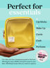 Picture of Embla Clear Cosmetic Bag Makeup Bag, Clear Zipper Pouch Cosmetics Bags Cute Womens Make Up Pouches, Clear Toiletry Travel Bag Tote, Preppy Purse Cosmetic Organizer Mini Small Large Makeup Bags, Lemon