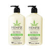 Picture of Hempz Age Defying Body Moisturizer, 17 Fl Oz, 2 Pack Bundle - Daily Herbal Moisturizer, Shea Butter Anti-Aging - Body Lotion, Hemp Extract Lotion - Skin Care Products, 100% Pure Organic Hemp Seed Oil