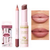 Picture of USHAS Lipstick and Lip Liner Combo Set 2 in 1 Waterproof Lipstick for Women Lip liner Set Long Lasting Lipstick, Matte Lipstick Pen with Lip Liner Set Makeup Kits (S8, Pack of 1)