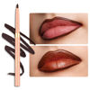 Picture of Oulac Brown Lip Liner Pencil, 2in1 Retractable Makup Crayon for Lipliner and Eyeliner, Highly Pigmented, Smooth, Long Lasting and Waterproof Formula, Vegan Beauty, 03 Teddy