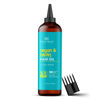 Picture of Botanic Hearth Argan & Biotin Hair Oil (6.7 fl oz) | Strengthening and Nourishing Hair Treatment for Thicker, Fuller-Looking Hair | Paraben Free | Suitable for All Hair Types