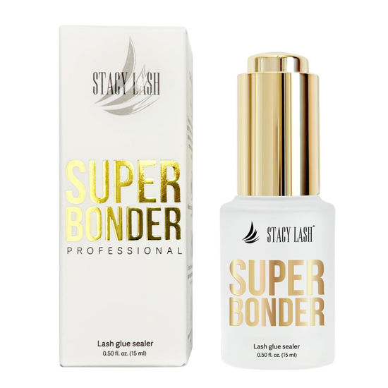 Picture of Super Bonder for Lash Extensions by Stacy Lash/Locks Eyelash Glue Fumes/Lash Extension Primer Complement/Lash Bonder for Mink Individual Lashes/Eyelash Extension Supplies