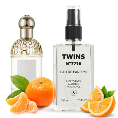 Picture of TWINS Impression of Aqua Allegoria Mandarine Basilic | Perfume for Women Eau de Parfum | No.7716 | 3.4 Fl Oz / 100 ml