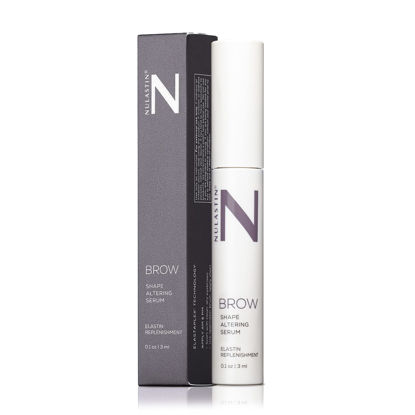 Picture of NULASTIN Eyebrow Serum for Thicker Looking Brows - BROW Shape Altering Serum - Reduce Shed & Encourage Fuller, More Youthful-Looking Brows - With Keratin & Peptides (0.1 Fl Oz)