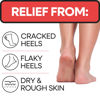 Picture of Moisturizing Socks for Men & Women | Cracked Heel Treatment with Aloe Vera | Moisturizer Heel Callus Remover | Aloe Socks for Cracked Heels & Dry Cracked Feet | Lotion Gel Socks (X-Large - Black)