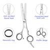 Picture of Essoy Professional Thinning Shears Hair Cutting Teeth Scissors(6.5-Inches),Stainless Steel Haircut Scissor with Fine Adjustment Screw for Home Salon,Barber Hairdressing Scissor for Women Men Kids