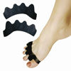 Picture of SUNFATT Toe Spacers for Men ang Women,Toe Separators for Women,Relieves Overlapping Toes,Bunions Corrector and Hammer Toe Pain,Gel Toe Spreader Separates and Relaxes Toes.2 Pcs