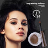 Picture of Boobeen Eyeliner Waterproof Gel Eyeliner Smudge-proof Eye Liner Gel Makeup High Pigment Eye Makeup Set Easy to Apply Long-lasting For All Day (Dark Brown)