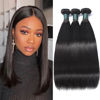Picture of Great Grace Brazilian Straight Bundles Human Hair 12 14 16 Inch 12A 100% Unprocessed Virgin Human Hair Weave 3 Bundles Deals Natural Black Color (Natural Balck 3 Bundles, 12 14 16)