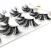 Picture of Mikiwi 25mm Lashes, Dramatic 6D Faux Mink Lashes, Fluffy Volume Eyelashes, Thick Crossed Lashes, Long Faux 25mm Mink Lashes