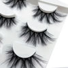 Picture of Mikiwi 25mm Lashes, Dramatic 6D Faux Mink Lashes, Fluffy Volume Eyelashes, Thick Crossed Lashes, Long Faux 25mm Mink Lashes