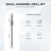 Picture of Lavinda 3/32'' Easy Off Nail Drill Bits for Sanding Bands, 3.1 MM Professional Stainless Steel Small Mandrel Bit for Acrylic Nails Manicure Pedicure Tool (Sanding Bands Not Included)