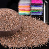 Picture of 15000pcs 2mm Resin Rhinestones Bulk, Champagne Flatback Round Jelly Rhinestones Non Hotfix Crystal Gems Large Quantity Wholesale for DIY Crafts Clothes Face Makeup Manicure