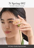 Picture of ohora Semi Cured Gel Nail Strips (N Bare Peach) - Works with Any Nail Lamps, Salon-Quality, Easy to Apply & Remove - Valentine's Day Gel Nail Wraps, stickers, romantic gift ideas