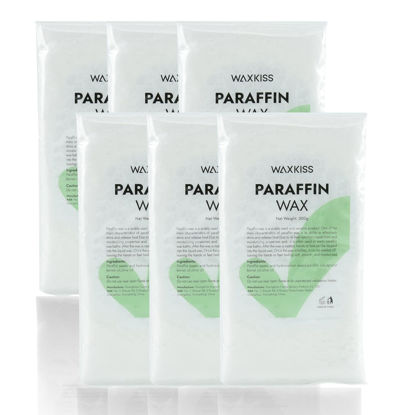 Picture of Paraffin Wax Refills for Paraffin Baths, 6 packs Unscent Paraffin Wax for Hand and Feet Hydration and Moisturizing