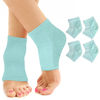 Picture of Moisturizing Socks for Women & Men | Aloe Vera Cracked Heel Treatment | Foot Callus Remover | Aloe Socks for Cracked Heels & Dry Cracked Feet | Lotion Infused Gel Heel Socks (Fits Most - 2 Pairs)