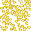 Picture of 1440Pcs Lemon Ab Crystal Rhinestones,Glass Flatback Rhinestones Gemstones for Nail Face Makeup Art Crafts Clothes Decoration -(SS16,4.0mm,Lemon Ab)