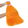 Picture of Dorsanee Orange Braiding Hair Pre Stretched 20 Inch 3 Packs Professional Easy Braiding Hair for Crochet Braids Twists Locs Hair Soft Yaki Texture Hot Water Setting Synthetic Hair Extensions