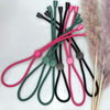 Picture of 6 Pcs Adjustable Thick Hair Ties, Large Ponytail Holders for Natural Hair, Buns, Locs, Dreads, Curly & Afro Hair/Puffs - 3 Colors Hair Bracelet Bulk