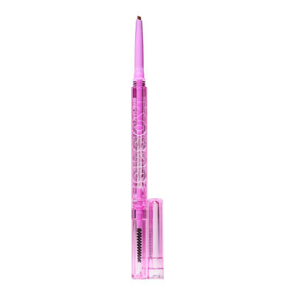 Picture of Kosas Brow Pop - Longwear Eyebrow Makeup, Dual-Sided Defining Pencil with Castor Oil for Soft, Natural Look of Real Hair - Medium Chocolate Brown