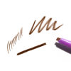 Picture of Kosas Brow Pop - Longwear Eyebrow Makeup, Dual-Sided Defining Pencil with Castor Oil for Soft, Natural Look of Real Hair - Medium Chocolate Brown