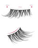 Picture of Onlyall Half Eyelashes Corner Lashes Natural Lashes Half Lashes Wispy End Lashes Corner Eyelashes 3/4 Lashes 7 Pairs C18