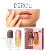 Picture of DEROL Lip Plumper by Vafee, Natural Lip Plumper and Lip Care Serum, Lip Enhancer for Fuller, Lip Mask, Beautiful Fuller, Hydrating & Reduce Fine Lines 5.5ML (Day& Night)