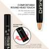 Picture of Kaely 4Pcs Cream Eyeshadow Stick Set for Eyes,Light Khaki Rose Gold Desert Gold Beige Gold,Eye Brightener Shimmer Makeup Pen,Waterproof Eye Shadow Highlighter Crayon Pencil,sombras en crema para ojos