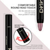 Picture of Kaely 2Pcs Cream Eyeshadow Sticks Set for Eyes Waterproof,Sand Shimmer & Orchid Shimmer Matte Eye shadow Stick Pencil Pen Bulk sombras en crema para ojos 25+26
