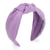 Picture of Etercycle Headband for Women, Knotted Wide Headband, Yoga Hair Band Fashion Elastic Hair Accessories for Women (Purple)