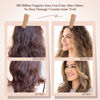 Picture of Travel Blow Dryer Brush in one, Dual Voltage Mini Hot Air Brush, Hair Trends Nano Titanium 2 Inch One Step Hair Dryer and Styler Volumizer Oval Shape