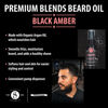 Picture of Suavecito Premium Blends Beard Oil - Leave-In Beard Conditioner For Softening Hair, Hydrating Skin, Eliminating Beard Dandruff, Healthy Beard Growth - Black Amber Fragrance - 1 oz