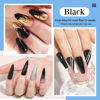 Picture of Dip Powder Black Color, AZUREBEAUTY Nail Dipping Powder French Nail Art Starter Manicure Salon DIY at Home, Odor-Free and Long-Lasting, No Needed Nail Lamp Curing, 1 Oz