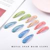 Picture of Cptots 20 PCS Metal Snap Hair Clips Water Drop No Slip Hair Barrettes for Women Small Hair Clips For Thick And Thin Fine Hair,Green Blue Gray Pink Beige,1.97 x 0.5 Inches.