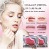 Picture of NIYET 30 pieces of Moisturizing Collagen Crystal Lip Mask - Anti-Ageing & Anti Chapped, Reduce lip Wrinkles, Fade Lip Color, Make Skin Smooth And Firm Collagen Lip Pieces (Pink)