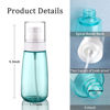 Picture of Cosywell Spray Bottle for Hair TSA Approved 3.4oz 100ml 3 Pack Leak Proof Travel Spray Bottle Empty Refillable Small Spray Bottles for Perfume Essential Oils Toners Rose Water Cosmetics (3Green)