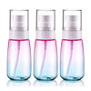 Picture of Cosywell Fine Mist Spray Bottles TSA Approved 2oz 60ml 3 Pack Leak Proof Travel Spray Bottle Empty Small Spray Bottles for Perfume Essential Oils Toners Rose Water Cosmetics (3Gradient Pink Blue)