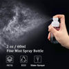 Picture of Cosywell Fine Mist Spray Bottles TSA Approved 2oz 60ml 3 Pack Leak Proof Travel Spray Bottle Empty Small Spray Bottles for Perfume Essential Oils Toners Rose Water Cosmetics (3Gradient Pink Blue)