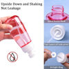 Picture of Cosywell Travel Spray Bottle TSA Approved 3.4oz 100ml 3 Pack Leak Proof Fine Mist Spray Bottles Empty Plastic Refillable Spray Bottle for Perfume Essential Oils Toners Rose Water Cosmetics (3color)