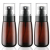 Picture of Cosywell Travel Spray Bottle 2oz 60ml 3 Pack TSA Approved Leak Proof Fine Mist Spray Bottles Empty Plastic Refillable Spray Bottle for Perfume Essential Oils Toners Rose Water Cosmetics（3Brown）