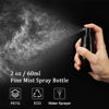 Picture of Cosywell Travel Spray Bottle 2oz 60ml 3 Pack TSA Approved Leak Proof Fine Mist Spray Bottles Empty Plastic Refillable Spray Bottle for Perfume Essential Oils Toners Rose Water Cosmetics（3Brown）