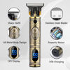 Picture of AMULISS Professional Mens Hair Clippers Zero Gapped Cordless Hair Trimmer Professional Haircut & Grooming Kit for Men Rechargeable LED Display