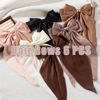 Picture of Seneeel 6 PCS Oversized Hair Bows, Big Bows for Girls and Women, Hair Ribbons
