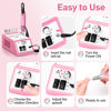 Picture of Jiasheng Electric Nail Drill, 30000rpm Professional Nail Drill Machine, Compact Electrical Nail File Kit for Acrylic Gel Nails Efile Drill for Manicure and Pedicure Salon Use