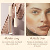 Picture of ONarisae Liquid Eyeshadow Matte Long Lasting High Pigment Eye shadow Gel Eye Makeup (Matte Gray)