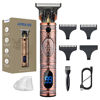Picture of AMULISS Professional Hair Trimmer Mens Hair Clippers Zero Gapped Cordless Hair Trimmer Professional Haircut & Grooming Kit for Men Rechargeable LED Display