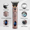 Picture of AMULISS Professional Hair Trimmer Mens Hair Clippers Zero Gapped Cordless Hair Trimmer Professional Haircut & Grooming Kit for Men Rechargeable LED Display