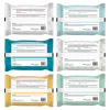 Picture of Epielle OG Makeup Remover Cleansing Wipes Tissue | Gentle for all Skin Types | Daily Facial Cleansing Towelettes | Removes Dirt, Oil, Makeup | Nicely Scented | 30 Count | Assorted 6 Pack