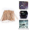 Picture of 200 PCS Long Wooden Cotton Swabs, Cleaning Cotton Sticks with Wood Handle for Oil Makeup Gun Applicators, Eye Ears Eyeshadow Brush and Remover Tool, Cutips Buds for Baby and Home Accessories